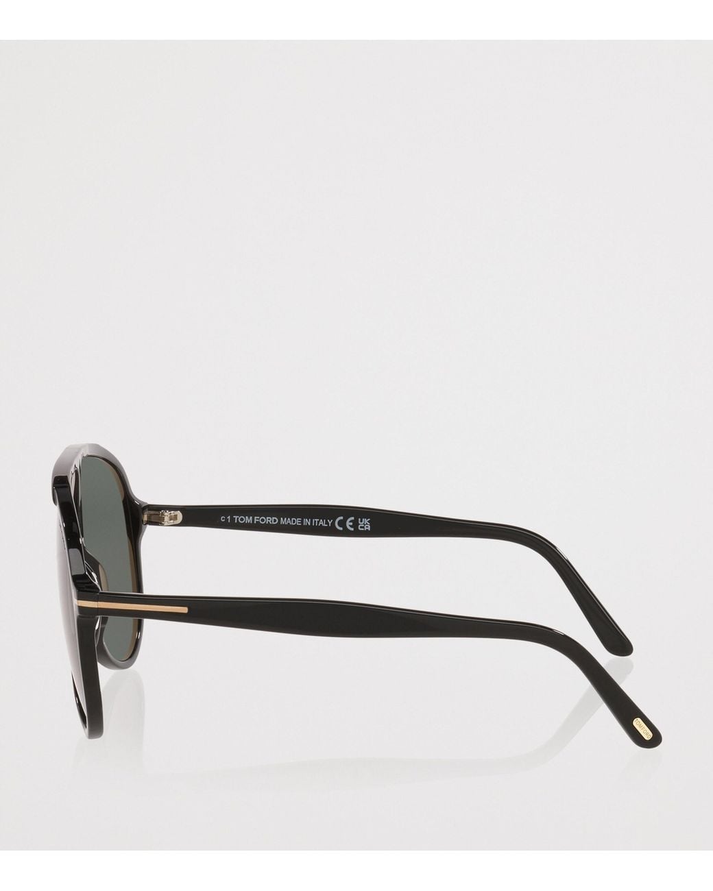 Tom Ford Gray Vladimir Pilot Sunglasses for men