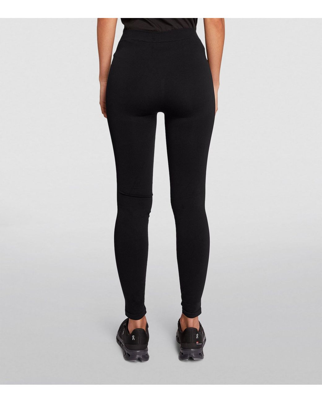 Falke Black Seamless Shaping Leggings