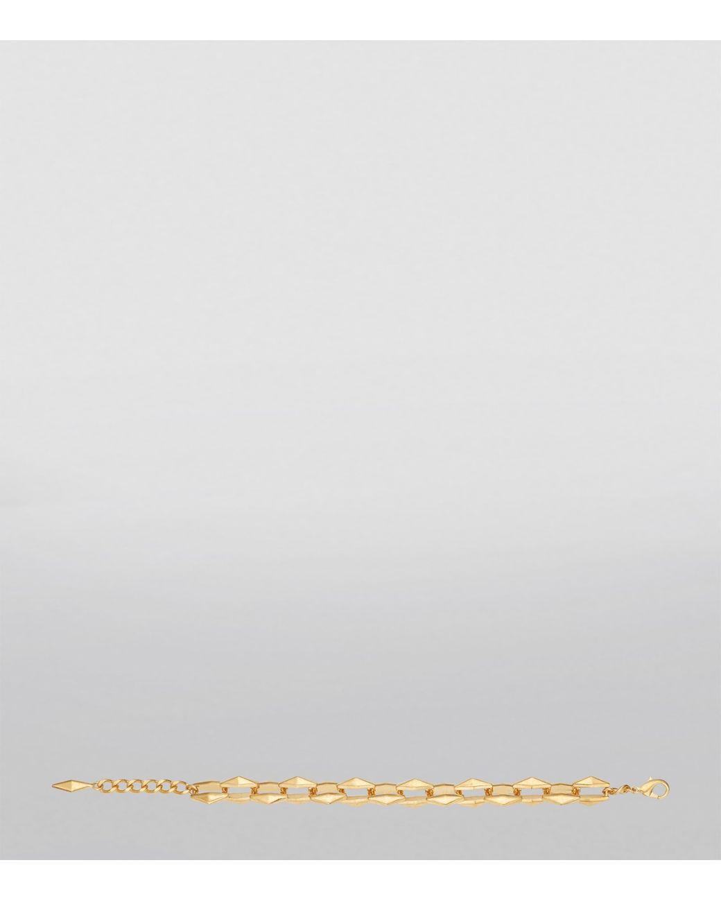 Jimmy Choo Metallic Diamond Chain Bracelet