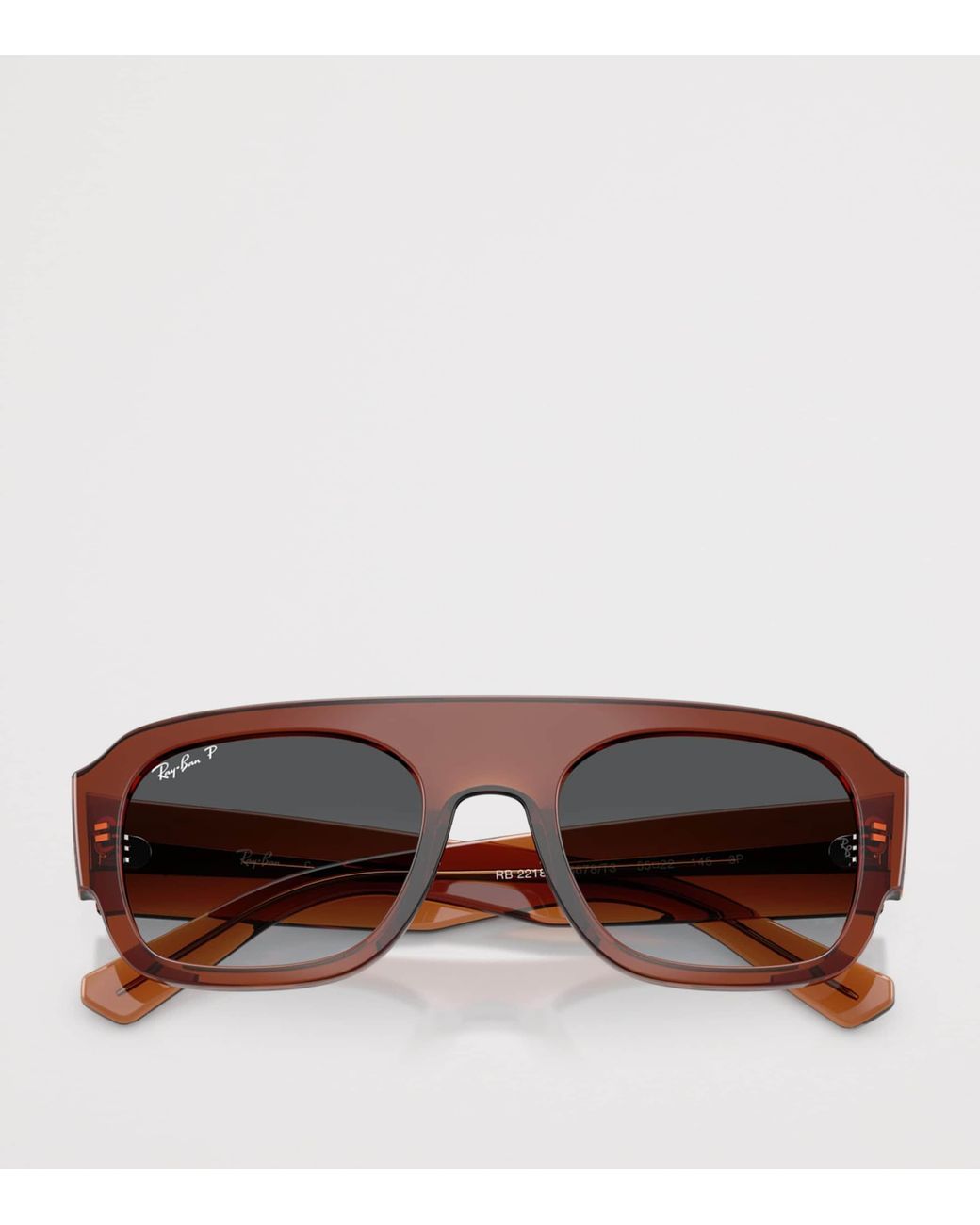 Ray-Ban Gray Rb2218 Irregular Sunglasses