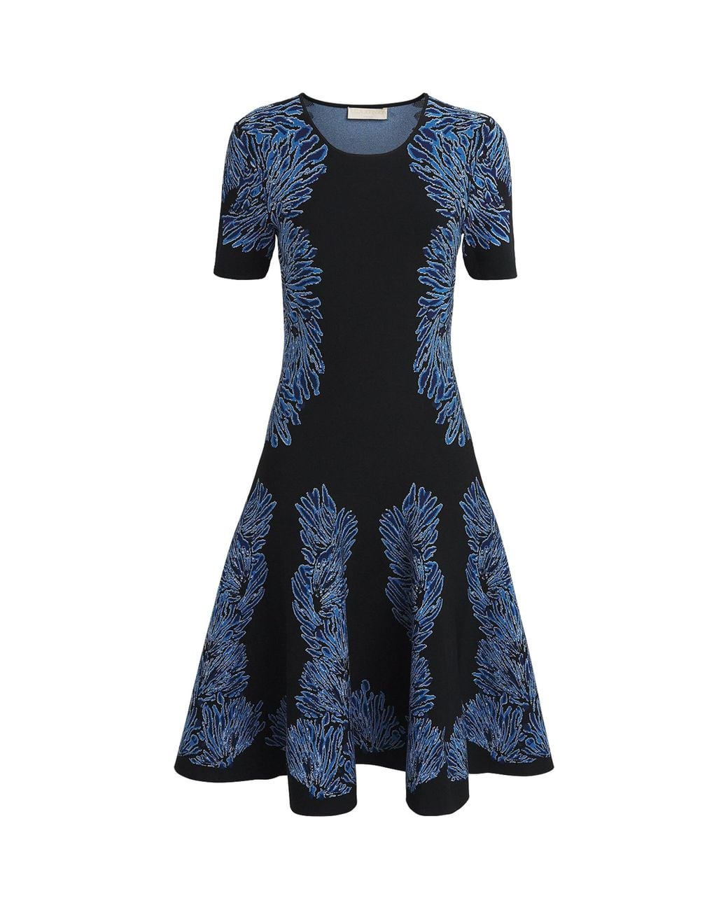 Ulla Johnson Blue Knitted Sofie Mini Dress
