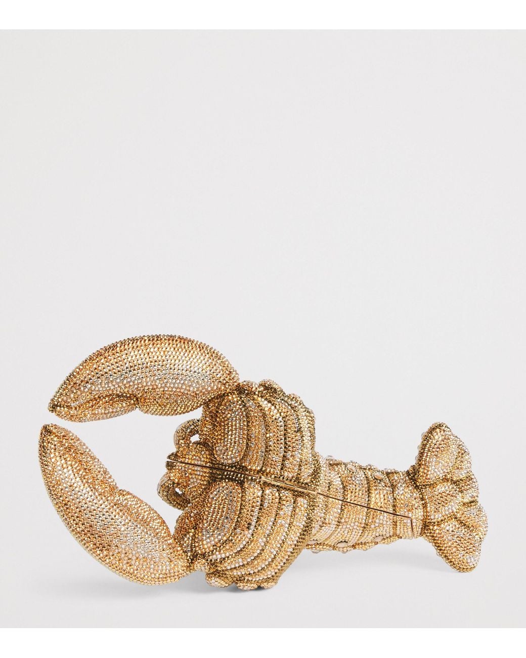 Judith Leiber Metallic Lobster Sheldon Clutch Bag