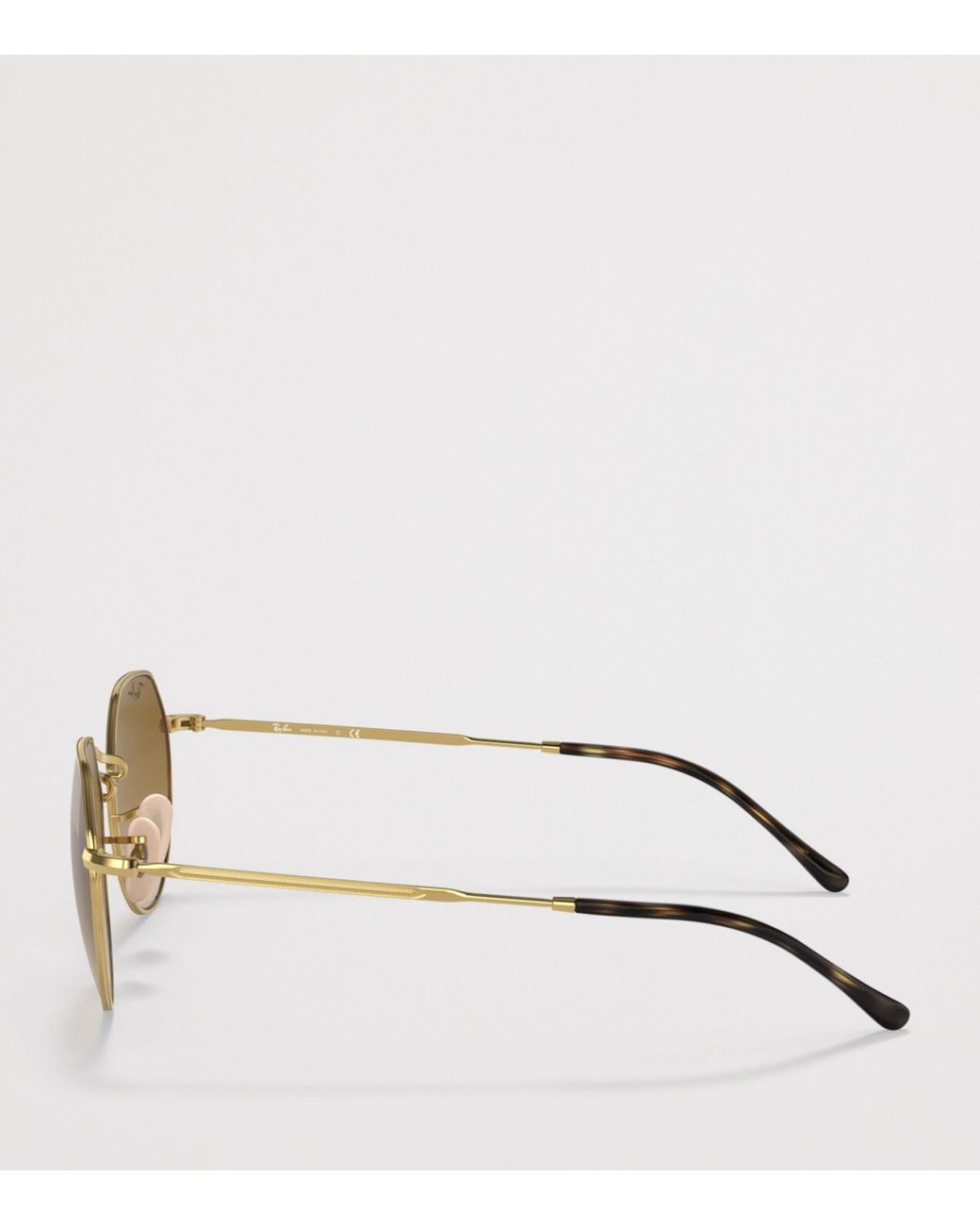 Ray-Ban Metallic Rb3565 Jack Irregular Sunglasses