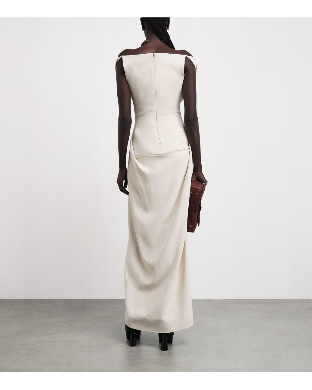 Vivienne Westwood White Iwona Corset Gown