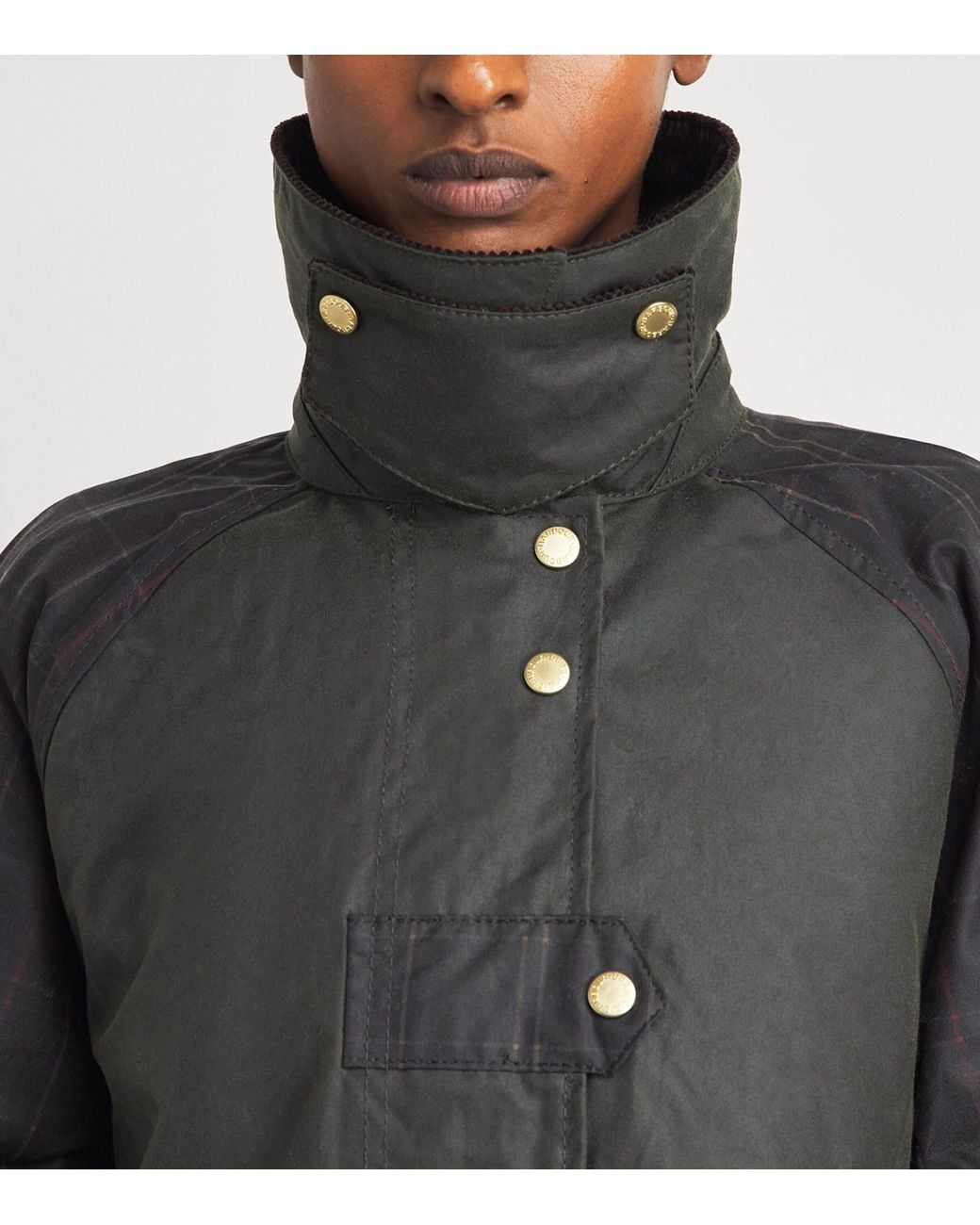 Barbour Black Waxed Cotton Kirklees Jacket