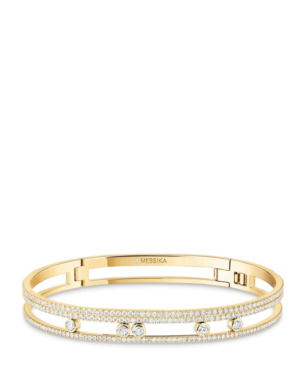 Messika Natural Move Romane And Diamond Pavé Small Bracelet
