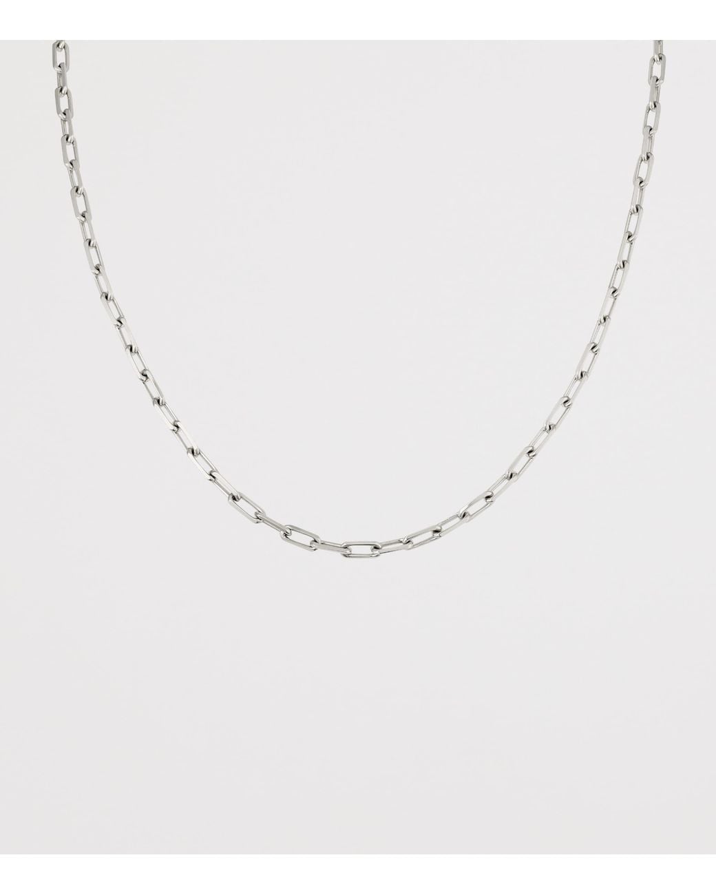 Cartier Metallic Small Santos De Chain Necklace