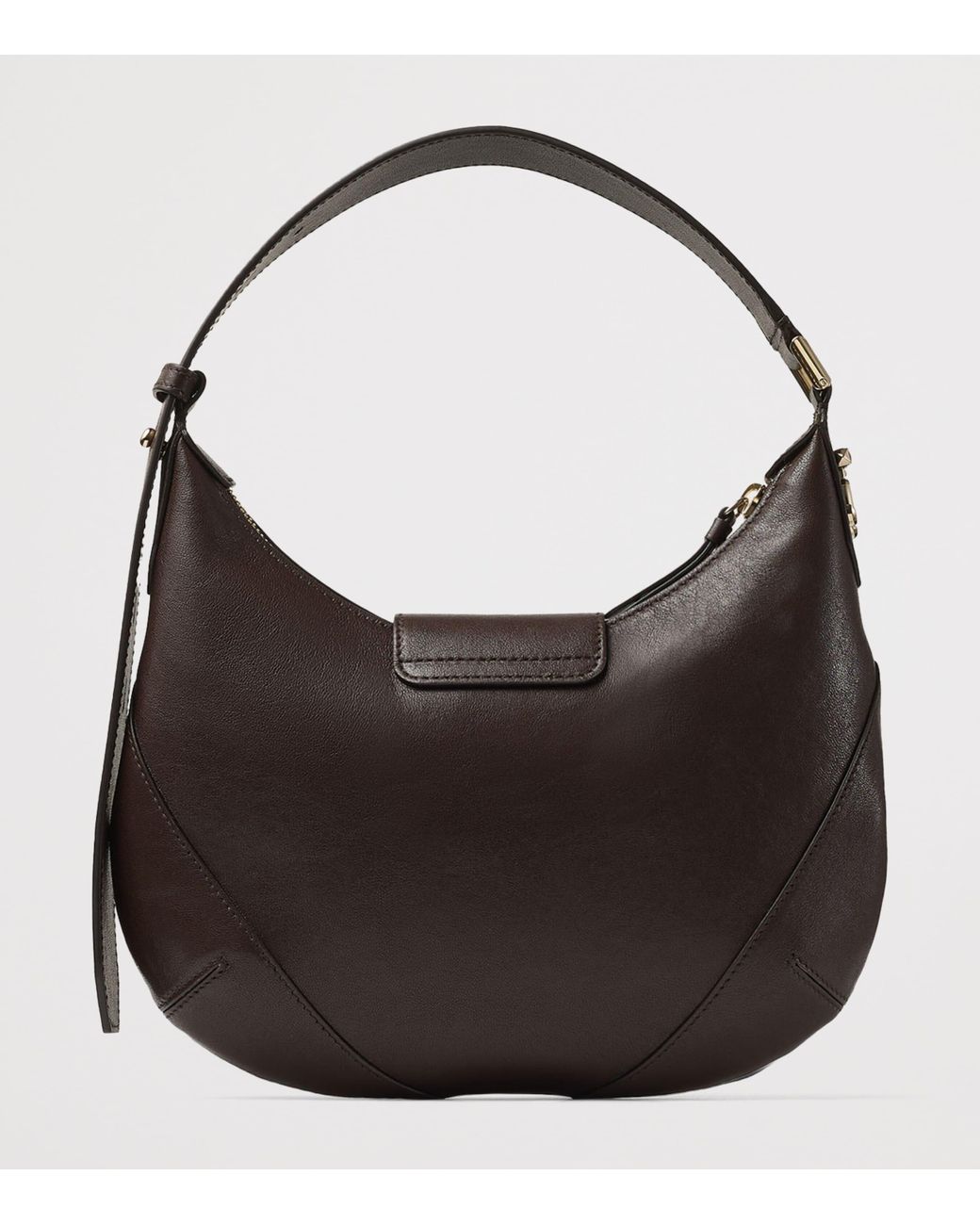 Jimmy Choo Black Small Bar Leather Shoulder Bag