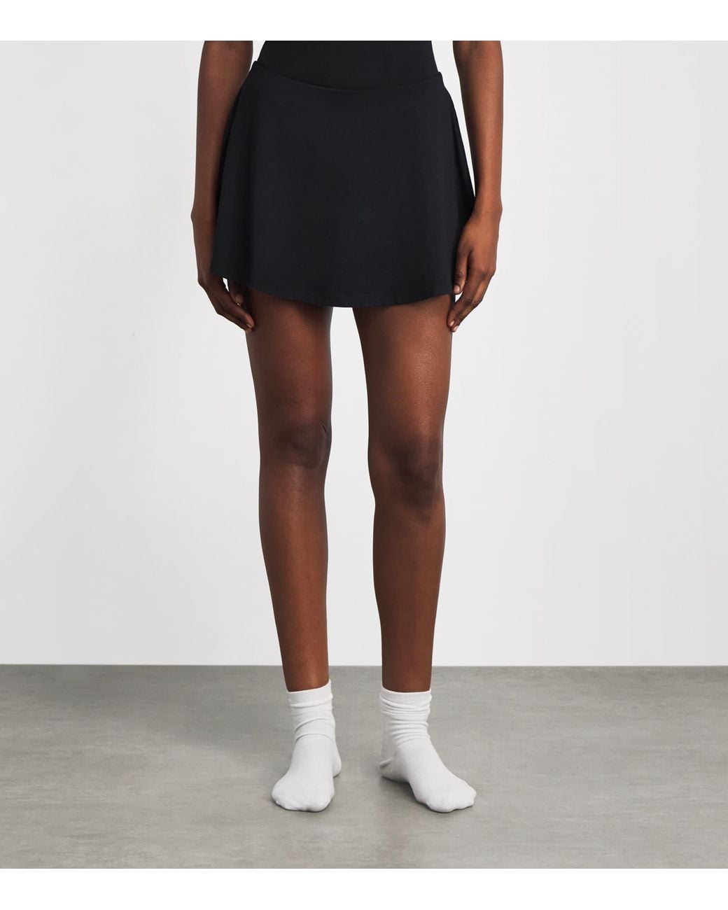 Skims Black Smooth Layers Mini Skort