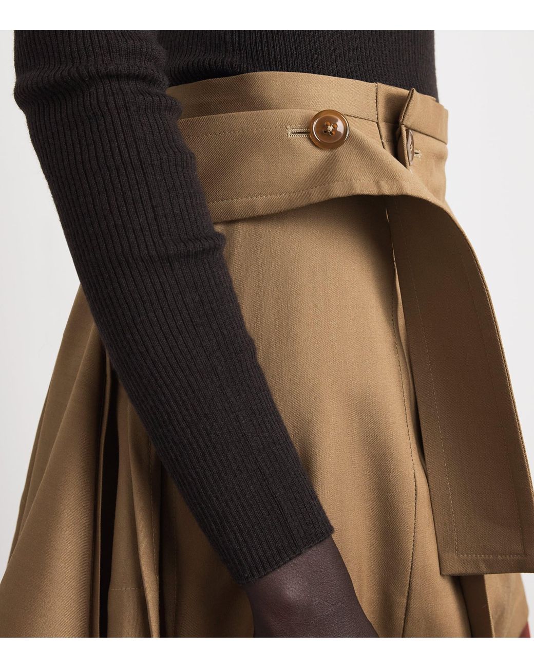 Vivienne Westwood Natural Wool Meghan Kilt