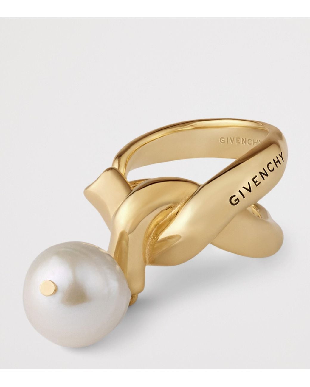 Givenchy Metallic Chain Link Ring