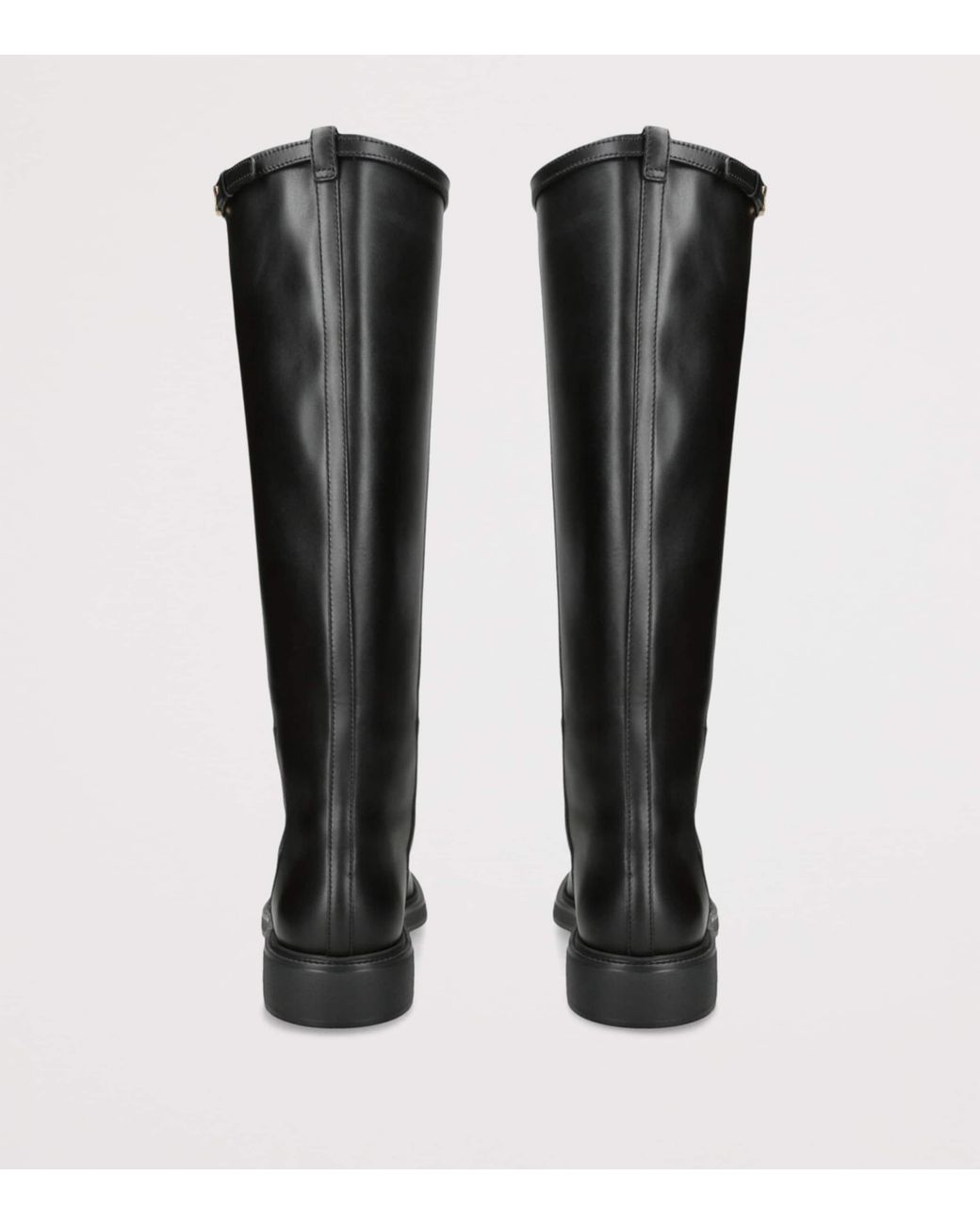 Tod's Black T Timeless Leather Knee-High Boots