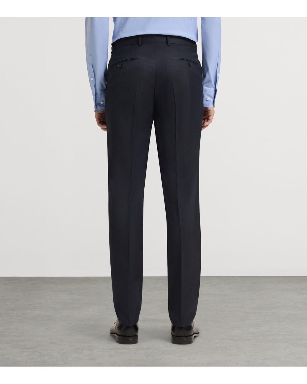 Boss Black Virgin Wool-Silk 2-Piece Suit for men