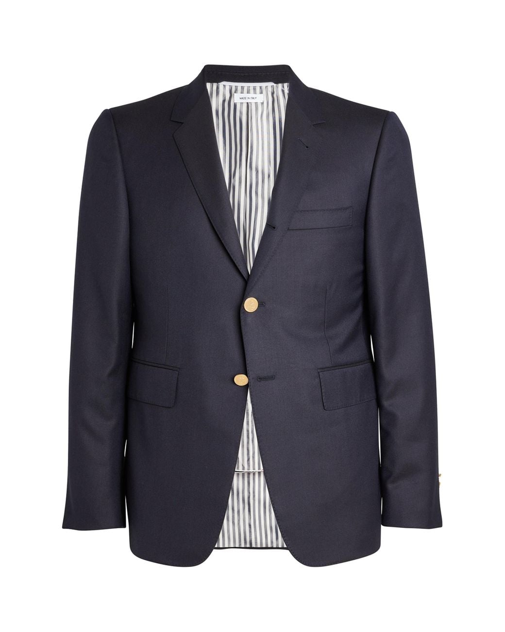 Thom Browne Blue Wool Blazer for men