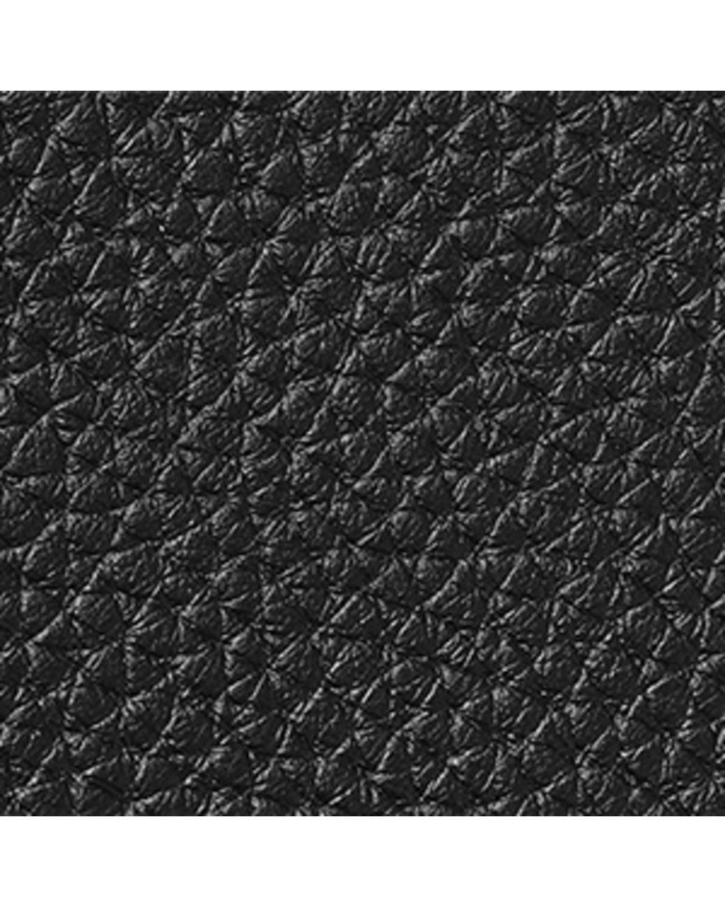 Aspinal Black Leather Passport Cover for men