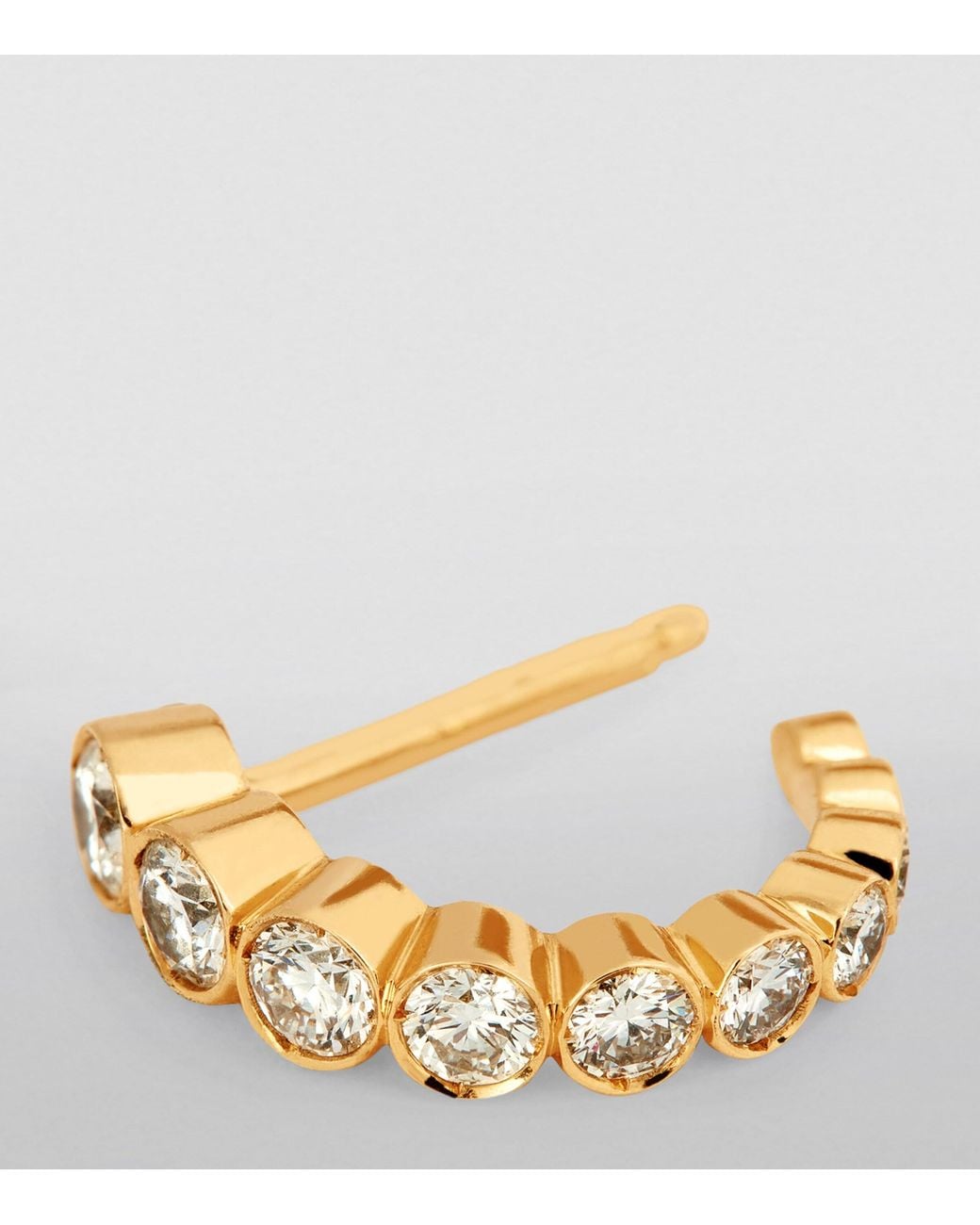 Sophie Bille Brahe Metallic 18k Boucle Diamond Single Earring