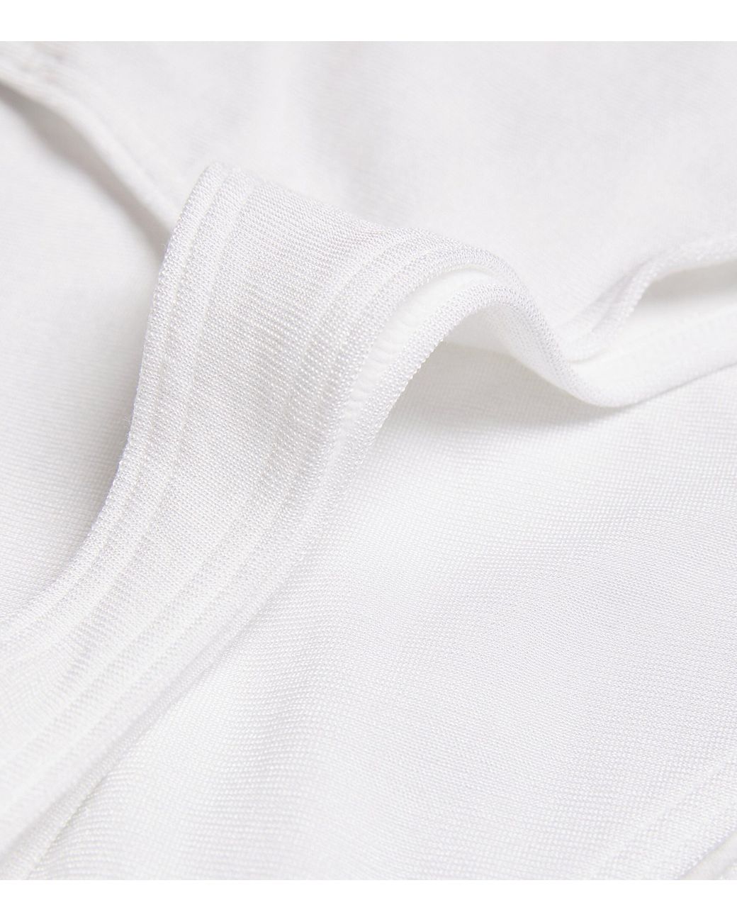Wolford White Cotton-Blend Jamaika Bodysuit