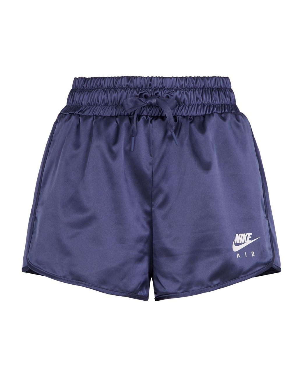 Nike Air Satin Shorts in Purple | Lyst
