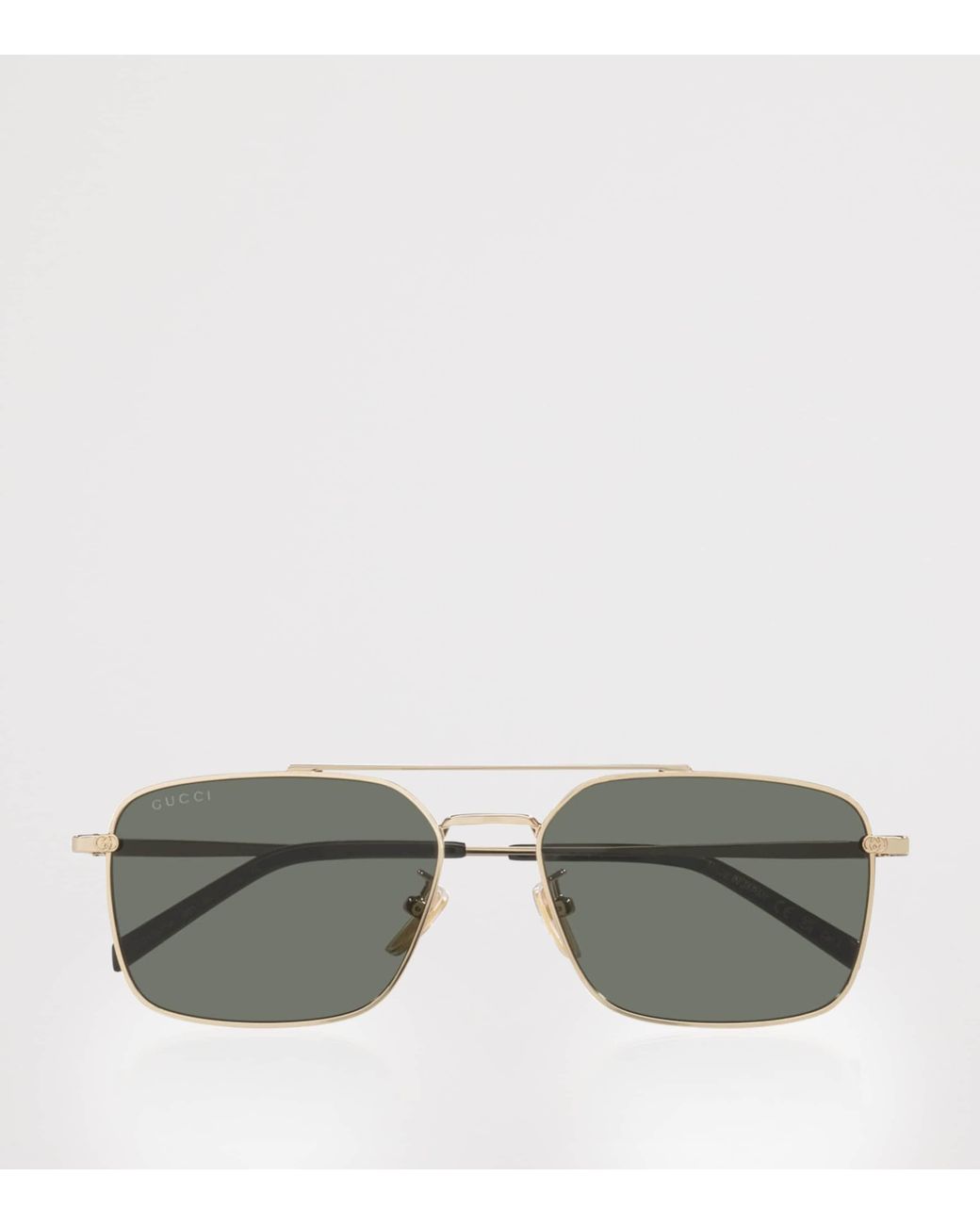 Gucci Gray Metal Gg1957Sa Sunglasses for men