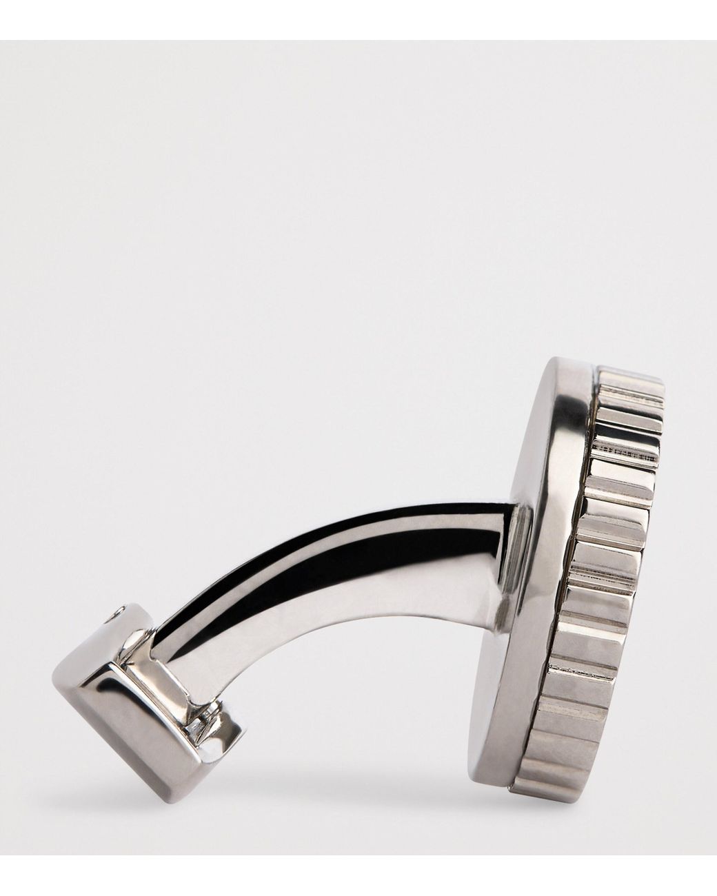 Tateossian Green Palladium-Plated Trinity Cufflinks for men