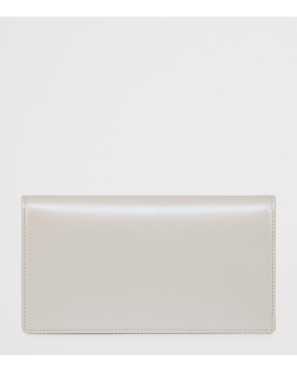 Christian Louboutin Gray Bettina Nappa Leather Clutch Bag