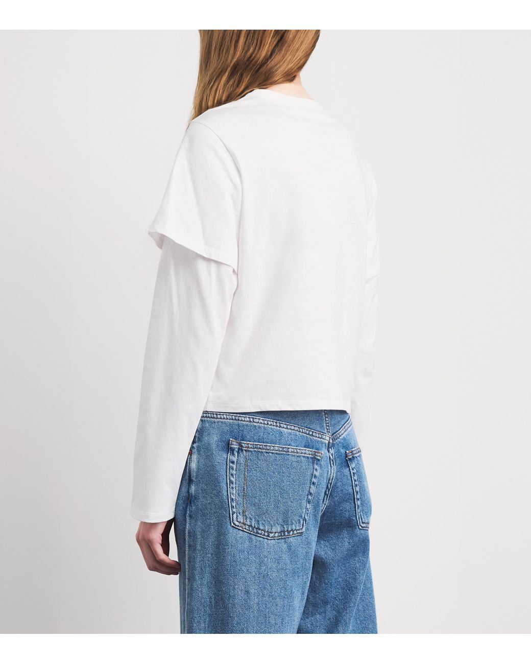 Still Here White Organic Cotton 2Tee T-Shirt