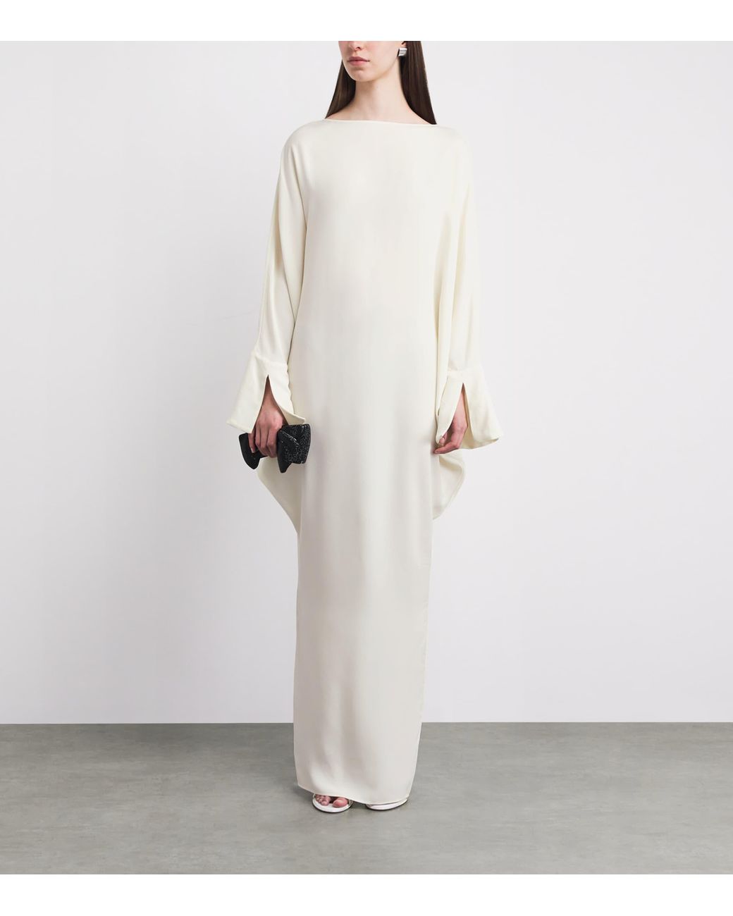 Taller Marmo White Truman Kaftan Maxi Dress