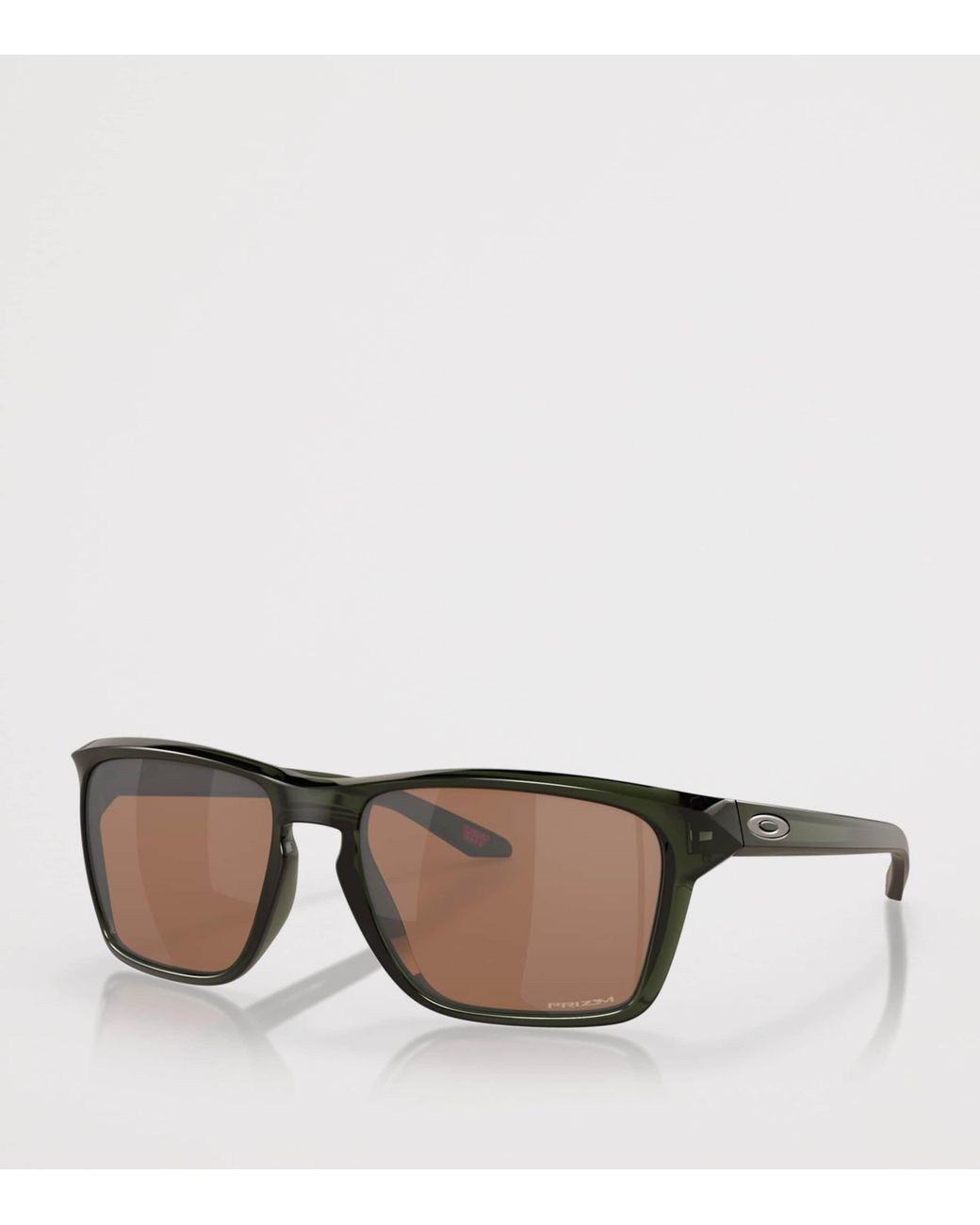 Oakley Brown Sylas Rectangle Sunglasses for men