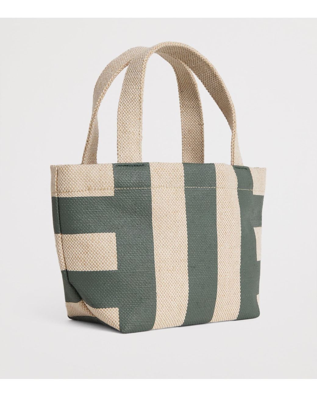 Mini Bagas Harrods Mini Children's Striped Tote Bag in Green | Lyst