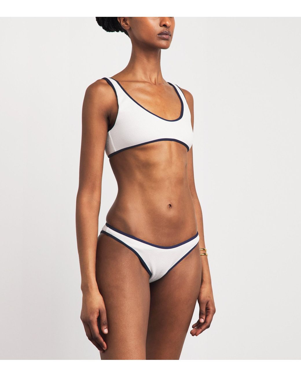 Melissa Odabash White Vigo Bikini Top