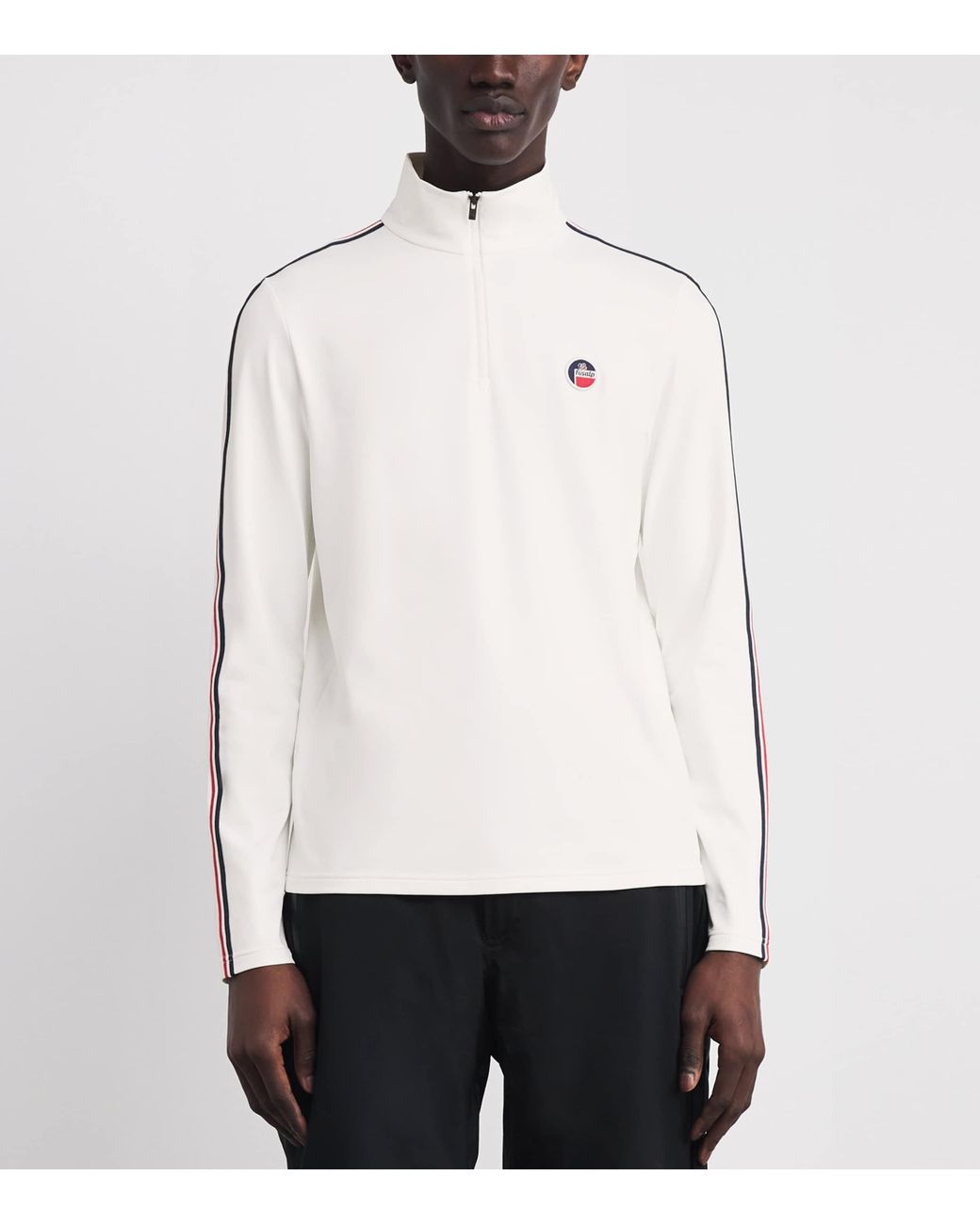 Fusalp White Powerstretch Mario Thermal Base Layer for men