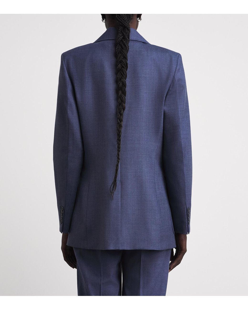 Victoria Beckham Blue Katherine Blazer