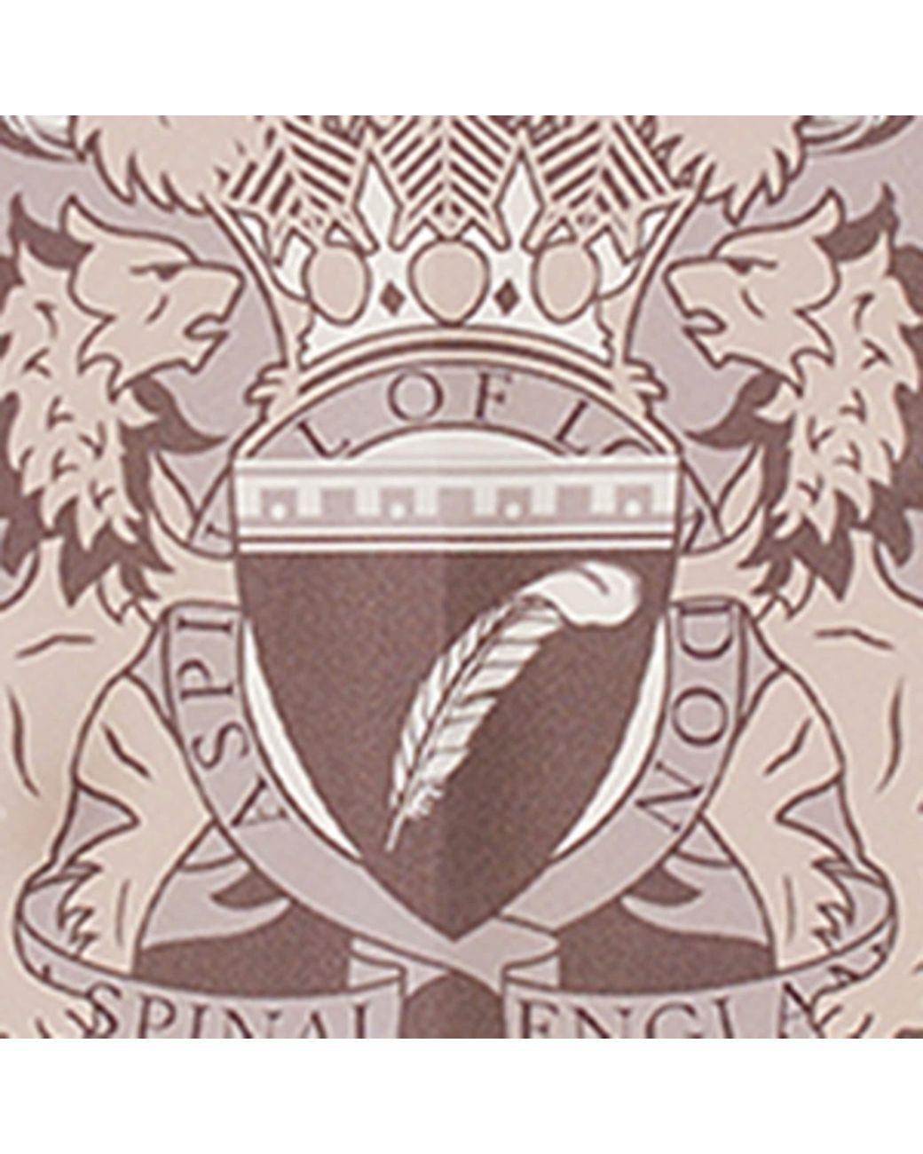 Aspinal Pink Silk Signature Scarf