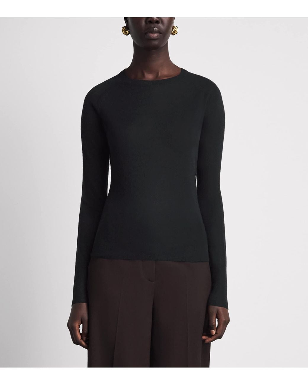 Joseph Black Cashmere Cashair Geras Sweater