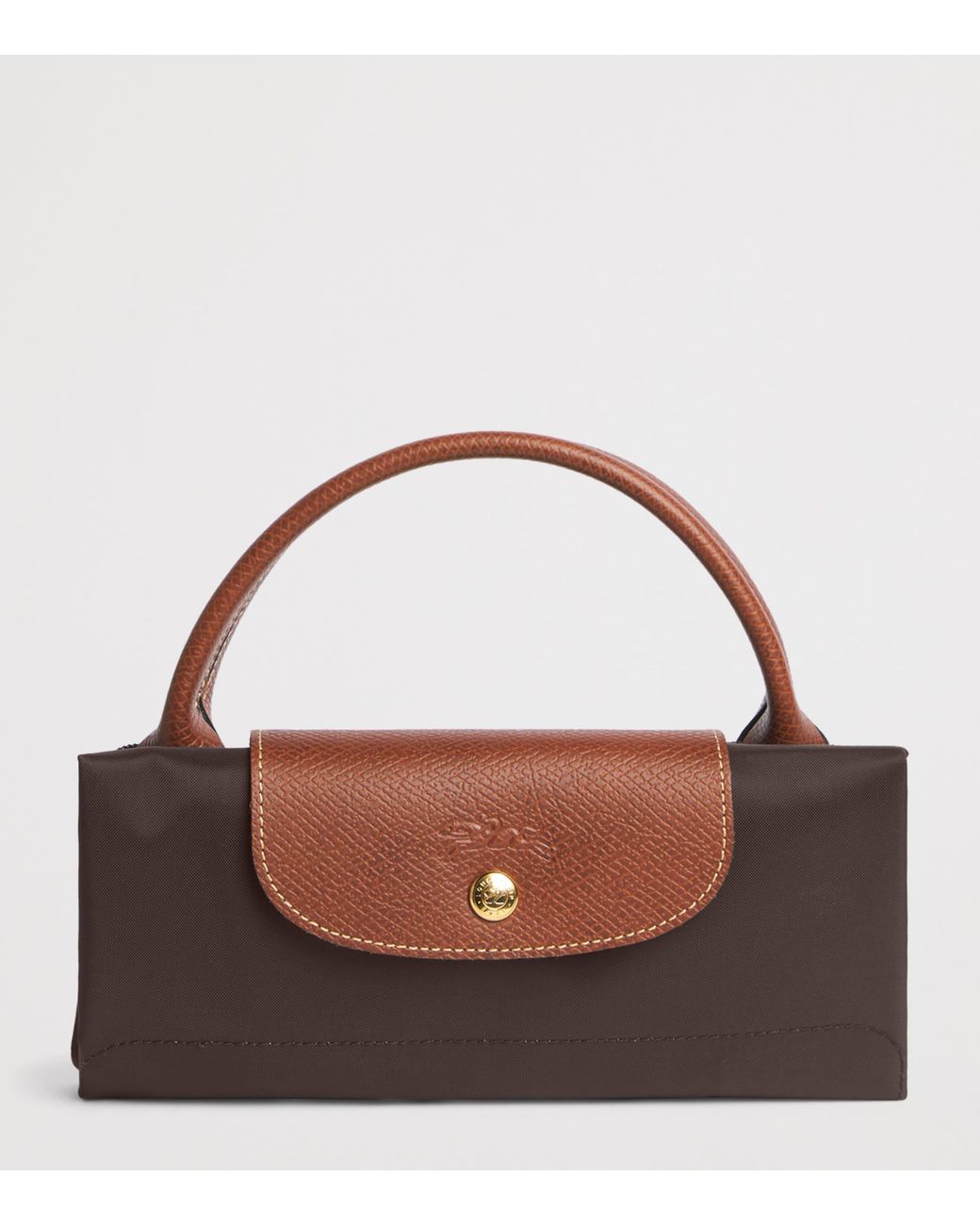 Longchamp Brown Large Le Pliage Original Travel Bag