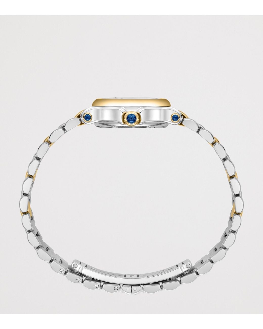 Chopard Metallic Stainless Steel And Diamond Happy Sport Watch
