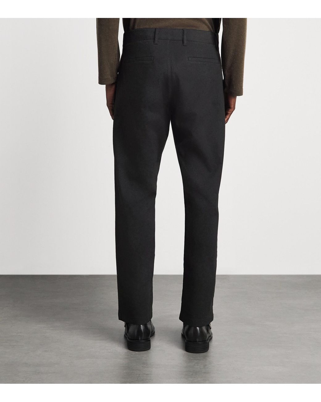 NN07 Black Aden Chinos for men