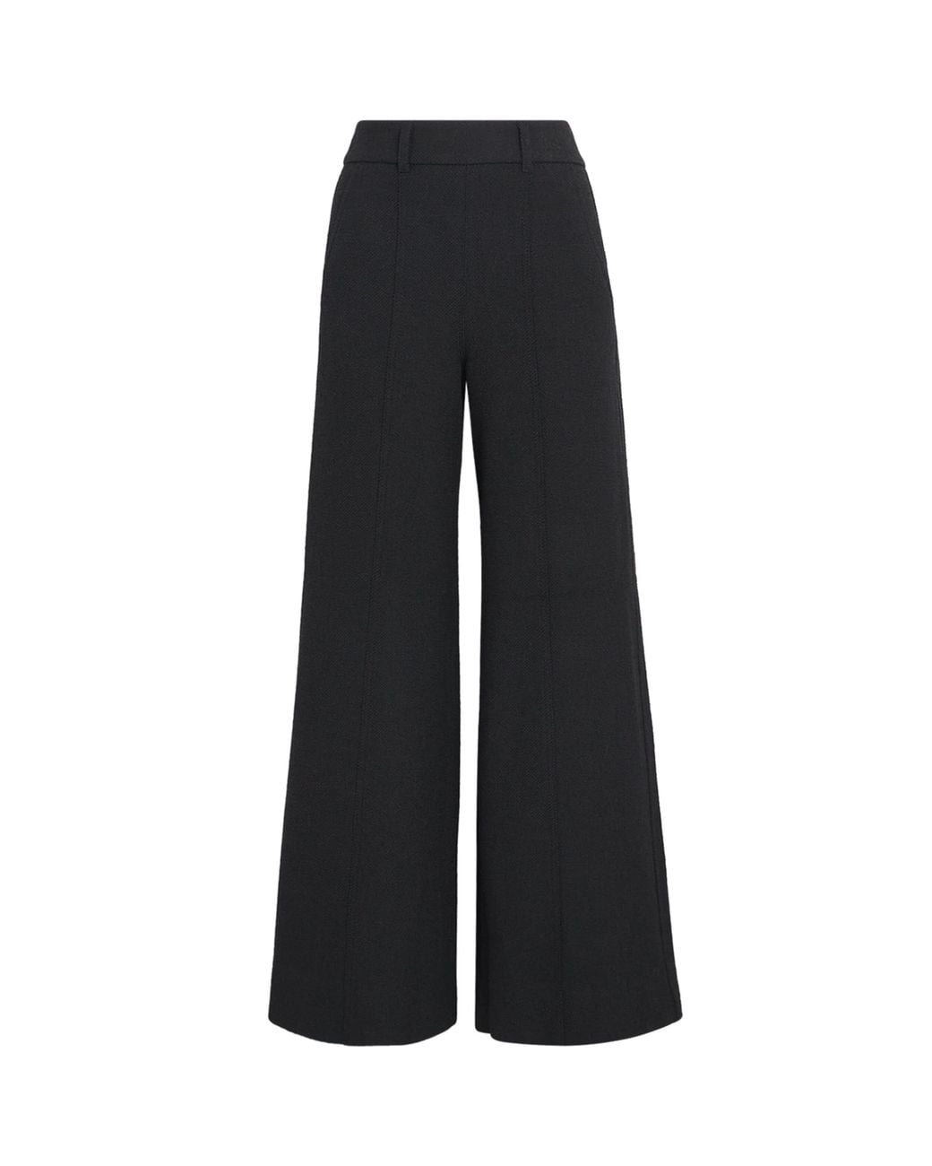 ME+EM Black Wide-Leg Trousers