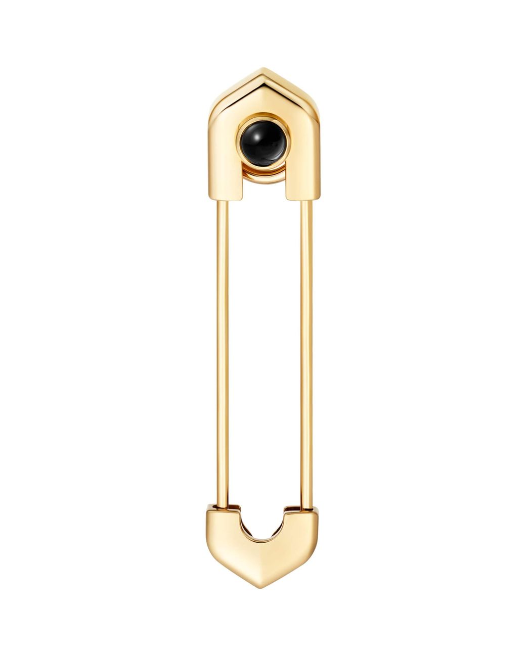 Cartier Metallic And Onyx C De Tie Pin for men