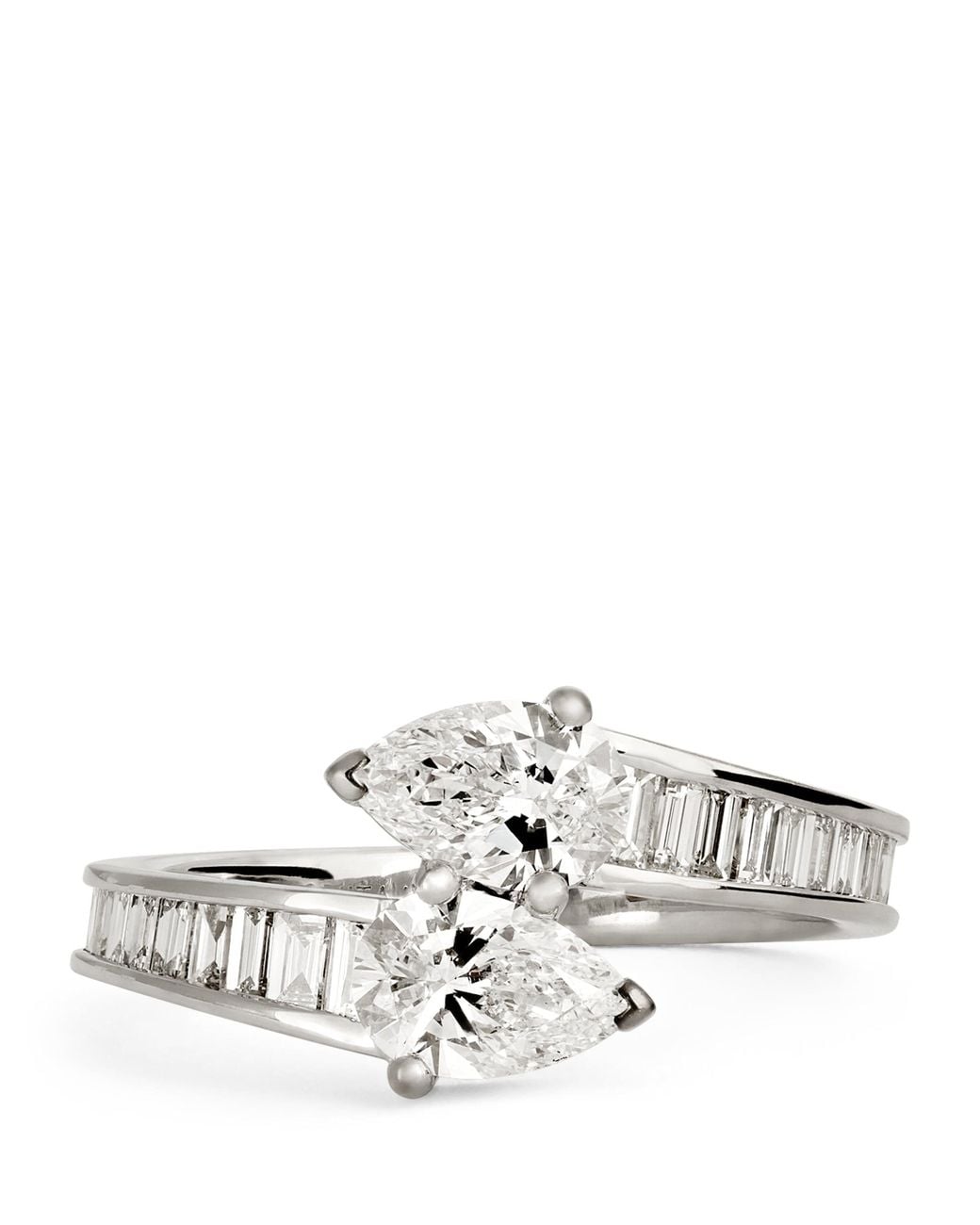 Anita Ko White And Diamond Saturn Ring
