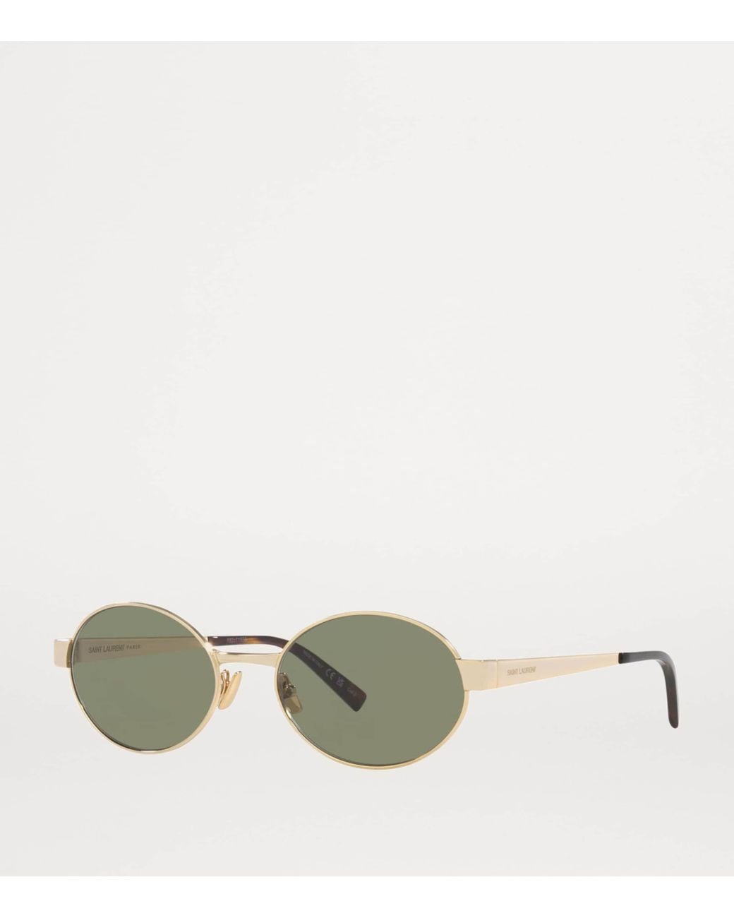 Saint Laurent Green Metal Sl 692 Sunglasses
