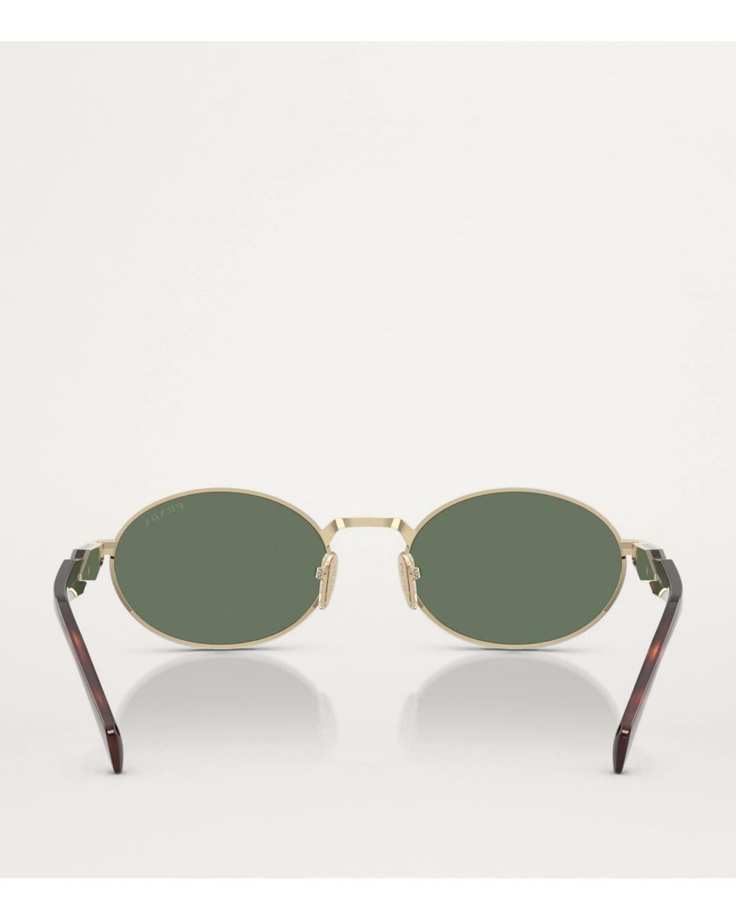 Prada Green Acetate Pr65Zs Sunglasses