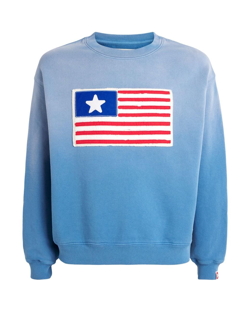 CHERRY LA Blue One-Star Flag Sweatshirt for men