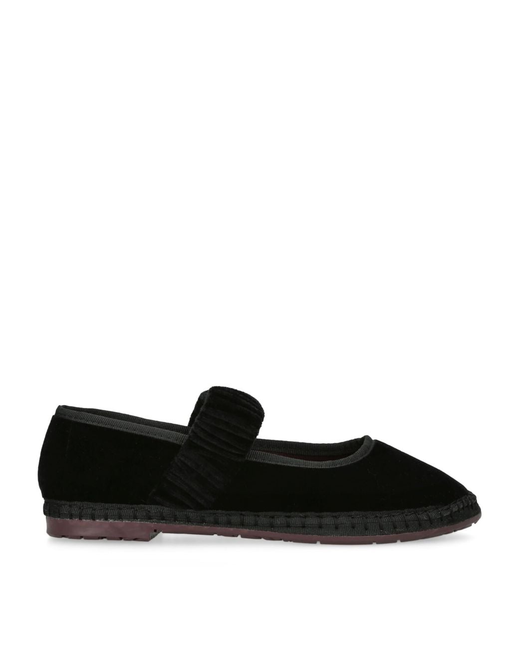 Flabelus Black Velvet Mafalda Espadrilles