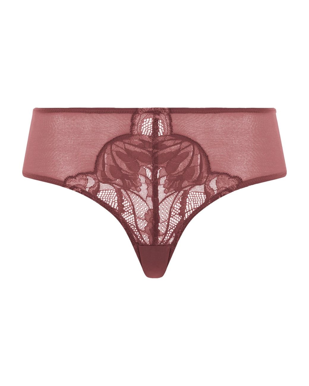 Hanro Pink Lysia Midi Briefs