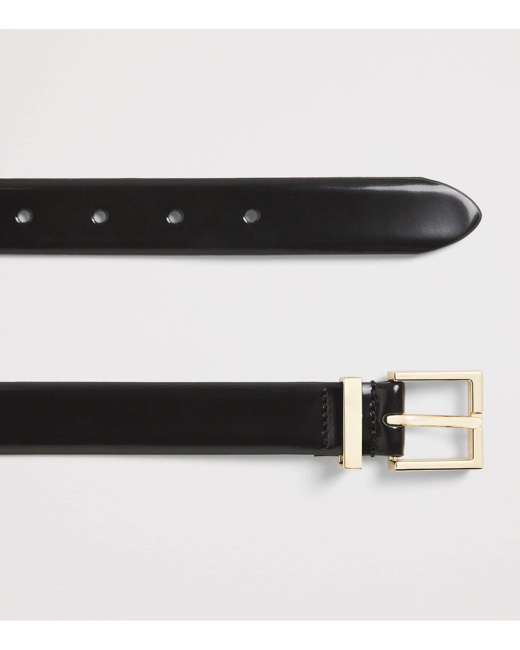 Sandro Black Leather Belt