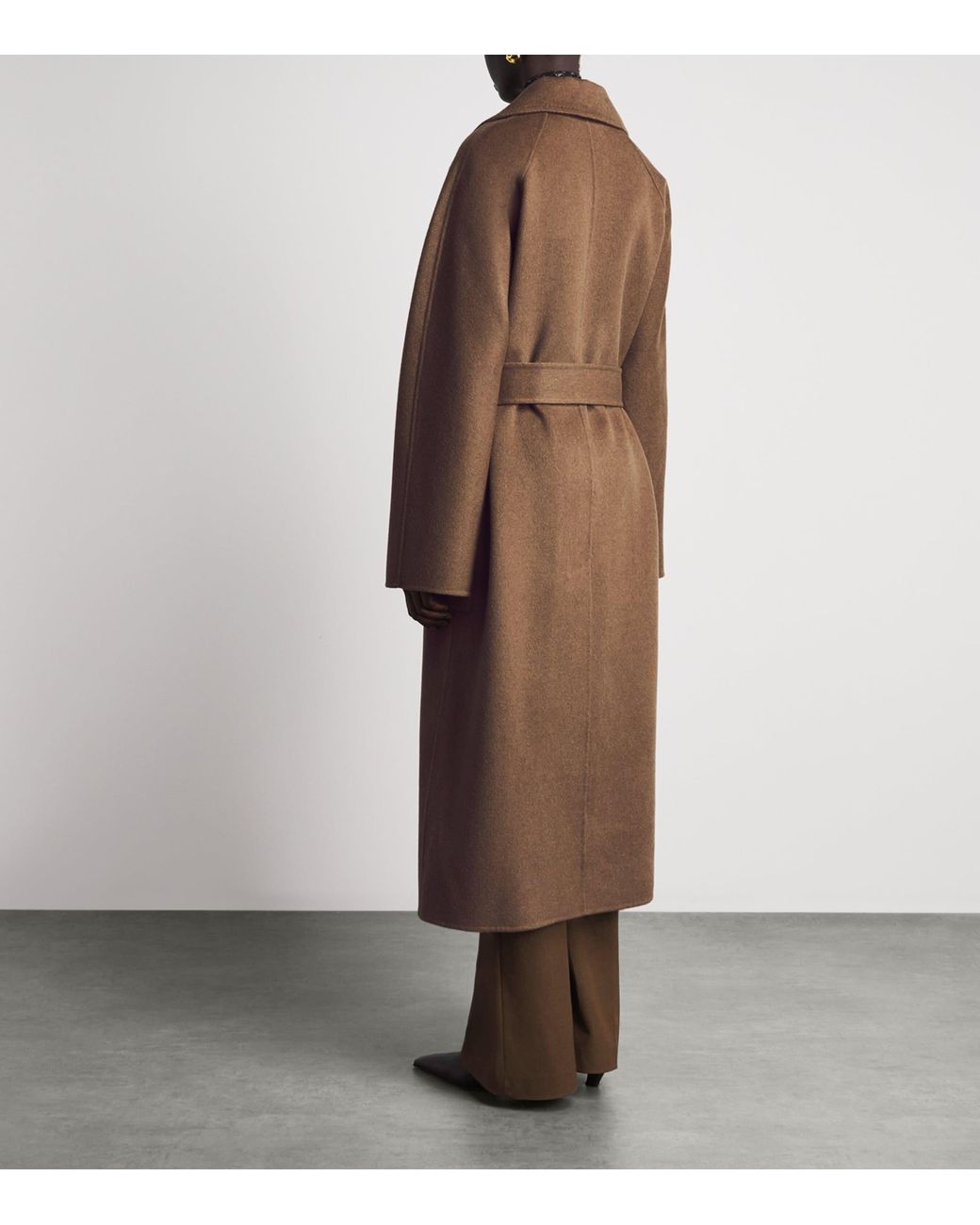 Joseph Brown Wool-Cashmere Spencer Coat