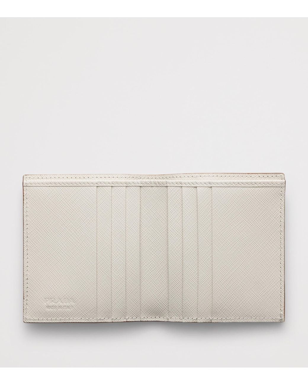 Prada Brown Saffiano Leather Wallet for men