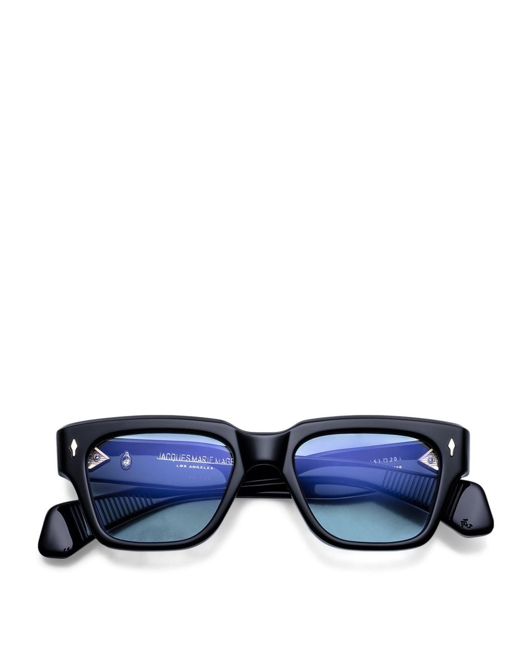 Jacques Marie Mage Blue Acetate Fellini Sunglasses for men
