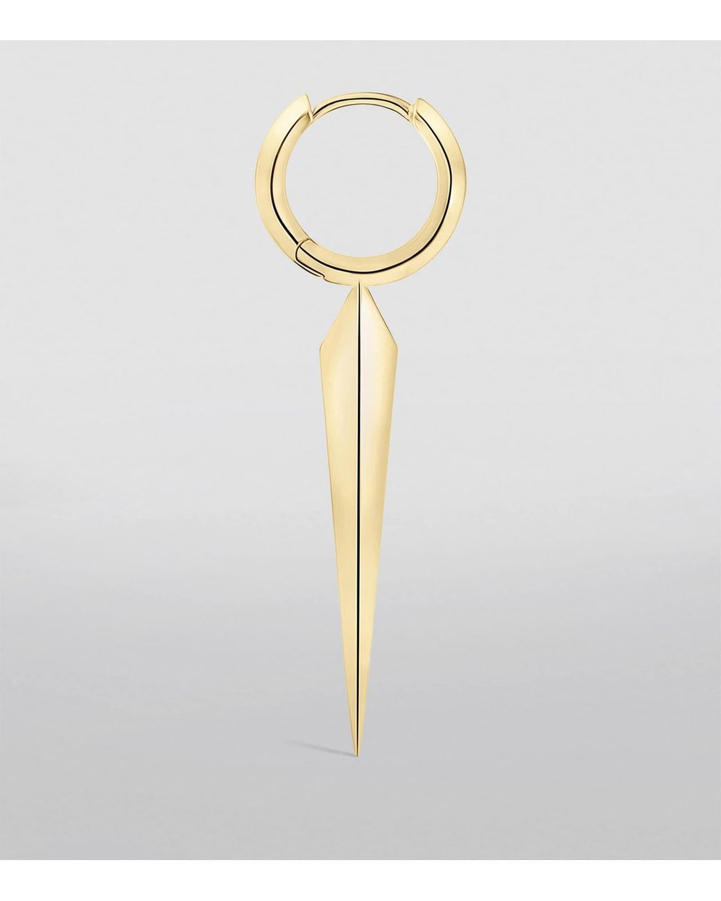 Maria Tash Metallic Faceted Grand Spike Hoop Earring